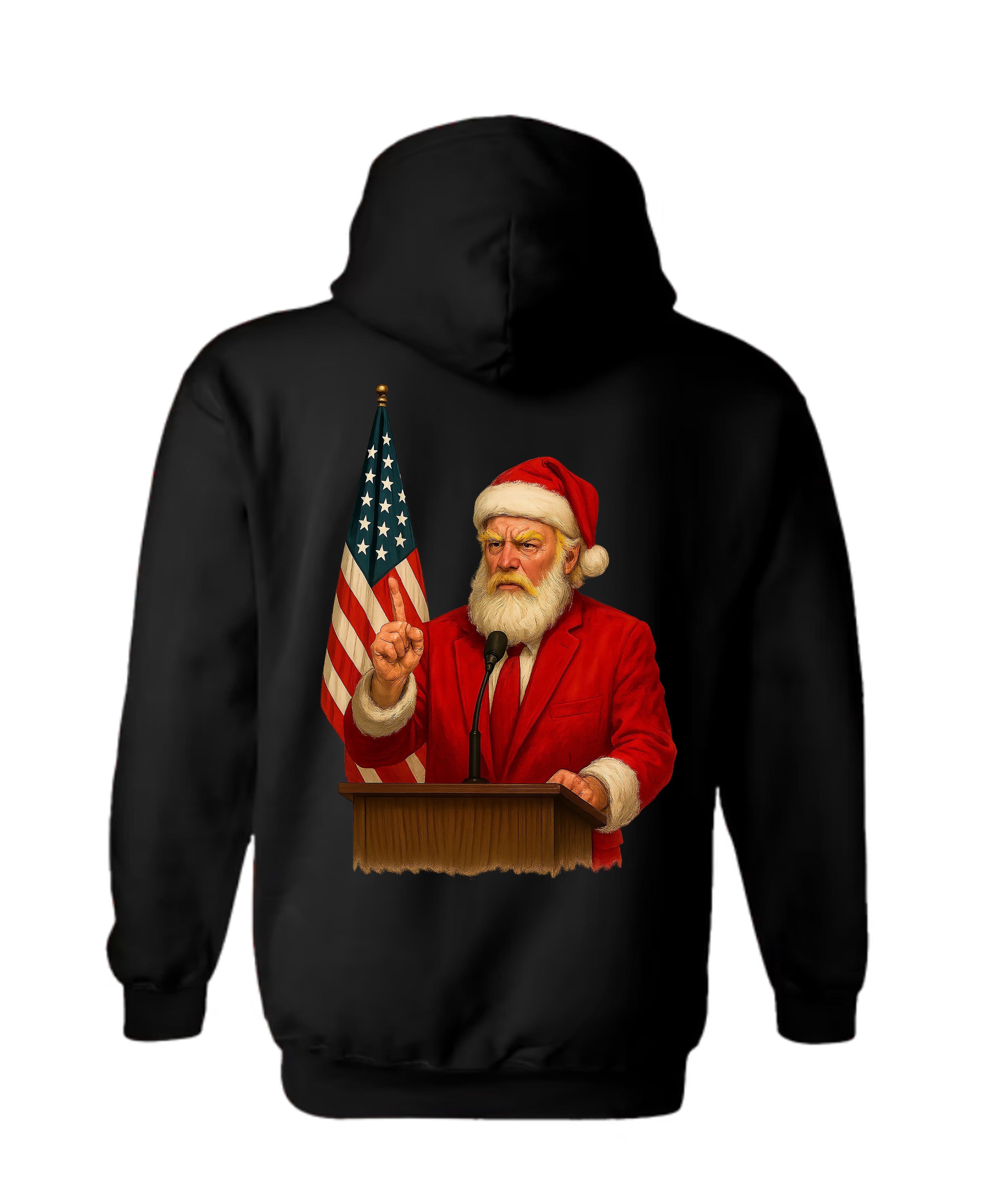 Merry Christmas* — Limited Satire Hoodie (Terms & Conditions Applied) (Back Print)